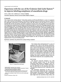 Anesthesia Intensive Care