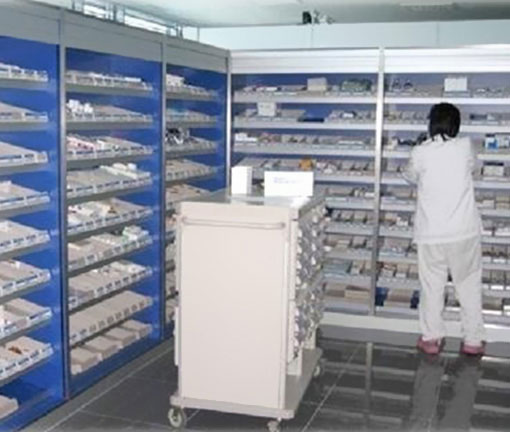 Dans la pharmacie